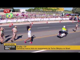 Chama Olímpica já está no Brasil: chegou hoje a Brasília