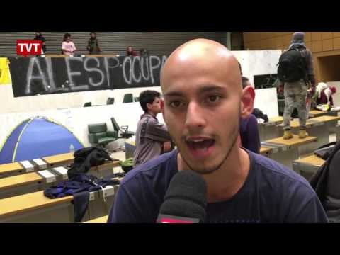ALESP ocupada: estudantes querem CPI da merenda