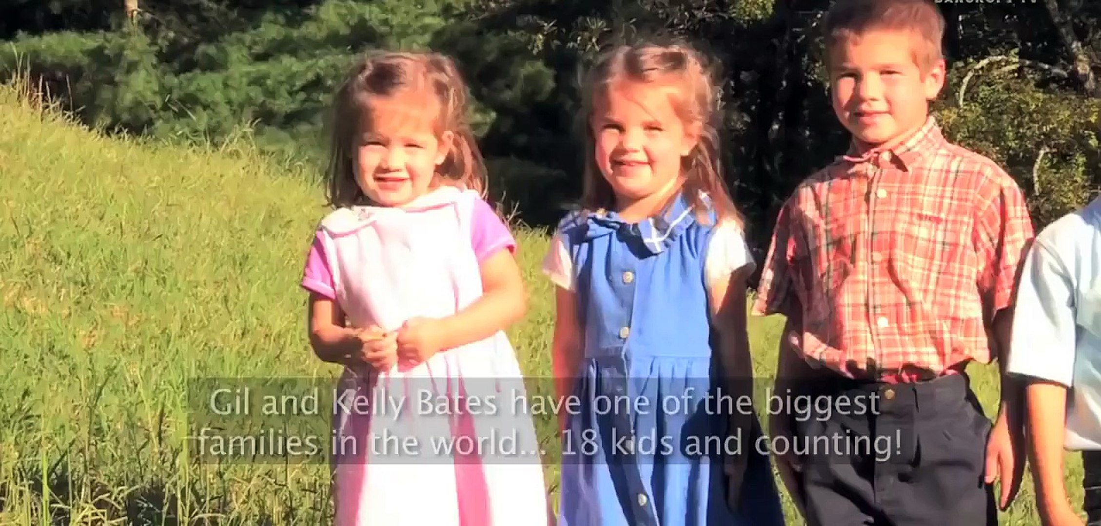 Big family with 18 kids