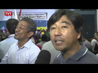 Deputado Vicentinho parabeniza o povo que saiu às ruas