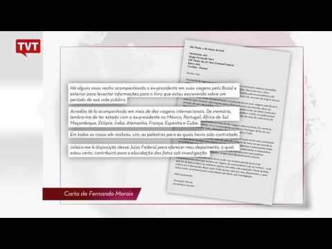 Fernando Morais ao juíz Moro: Lula fez, sim, palestras