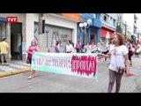Mulheres protestam contra violência em Mogi das Cruzes