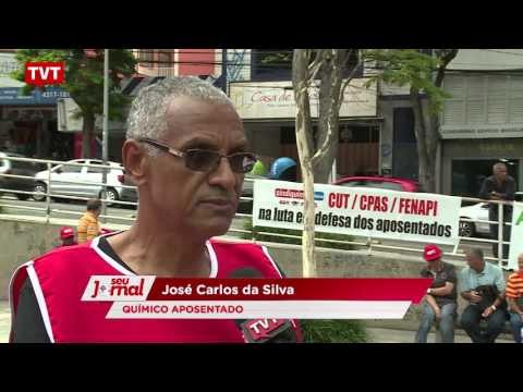 Aposentados voltam às ruas para pedir correção em benefícios
