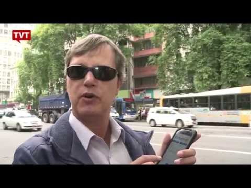 App ajuda deficientes visuais a pegarem ônibus em 17 cidades