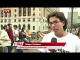 Em atos pelo país, jovens pedem renúncia de Eduardo Cunha
