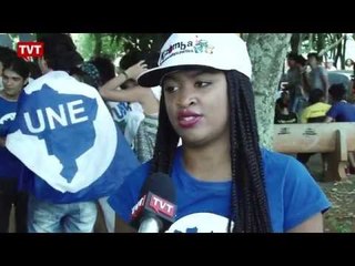Em Brasília, manifestantes pedem afastamento de Eduardo Cunha