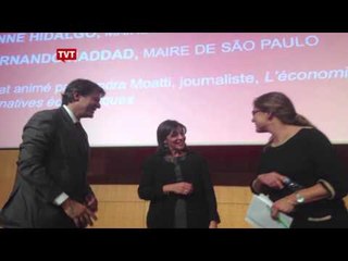 Prefeita de Paris afirma que reelegeria Haddad em SP