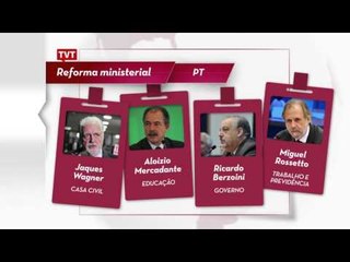 Dilma reduz 8 das 39 pastas e substitui 10 ministros em reforma ministerial