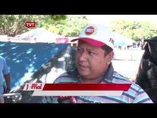 Trabalhadores rurais acampam em frente à sede do governo do DF