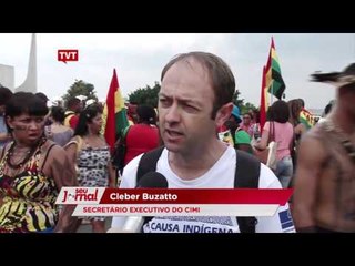 Indígenas protestam contra onda de violência sofrida por Guarani-Kaiowá