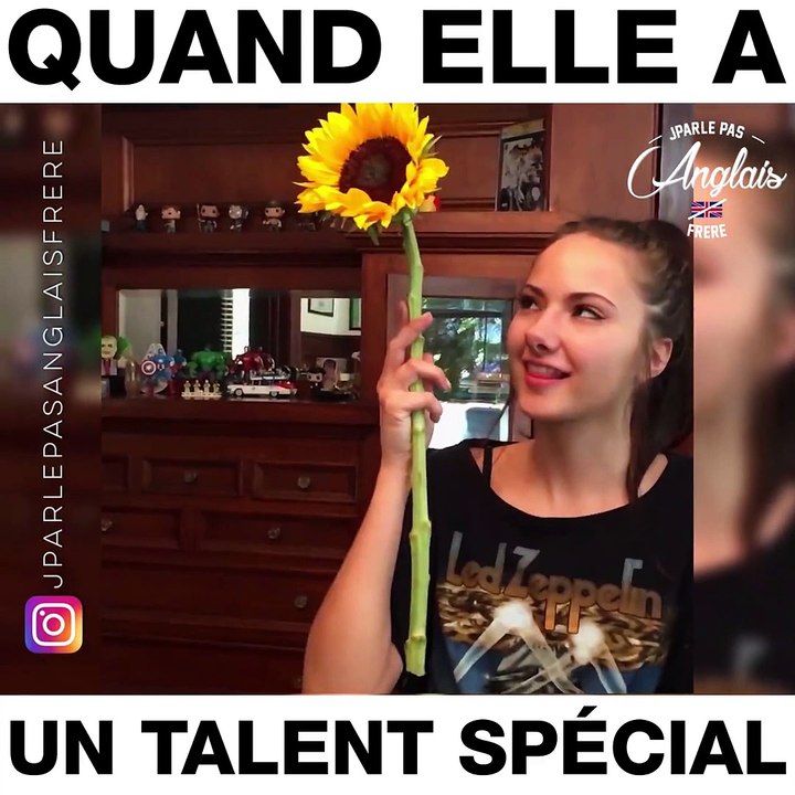 Devinez quel est son talent...