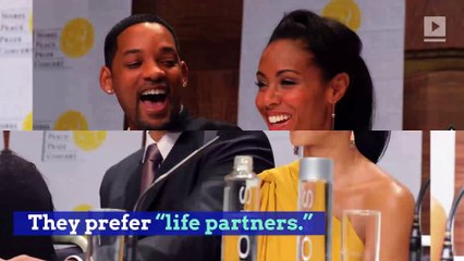 Why Will Smith and Jada Pinkett Smith Don't Say They're 'Married'