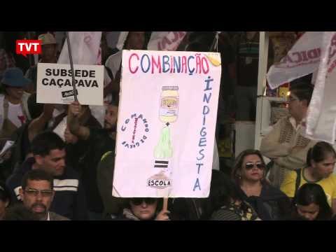 Em Dia Nacional de Paralisação, professores estaduais de SP mantêm greve