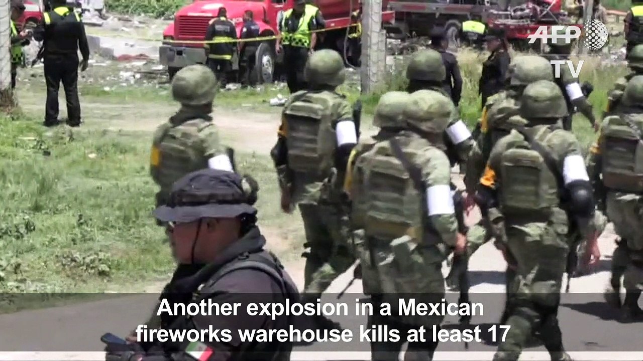 Mexico firework explosion kills at least 17