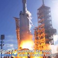 SpaceX​ successfully launched the most powerful rocket in history!