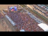 Drone Footage Of Fans In Brighton Celebrating Harry Kane's Penalty - Russia 2018 World Cup