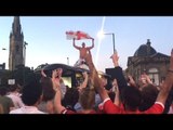 England Fans Celebrate Around The World To Win Against Colombia - Russia 2018 World Cup