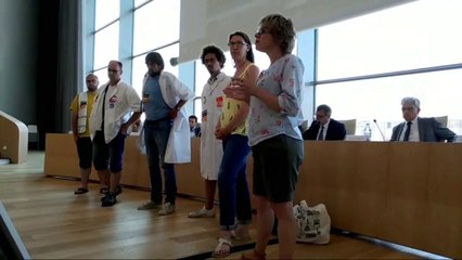 Intervention des hospitaliers (Conseil de la CODAH 5/7/2018)