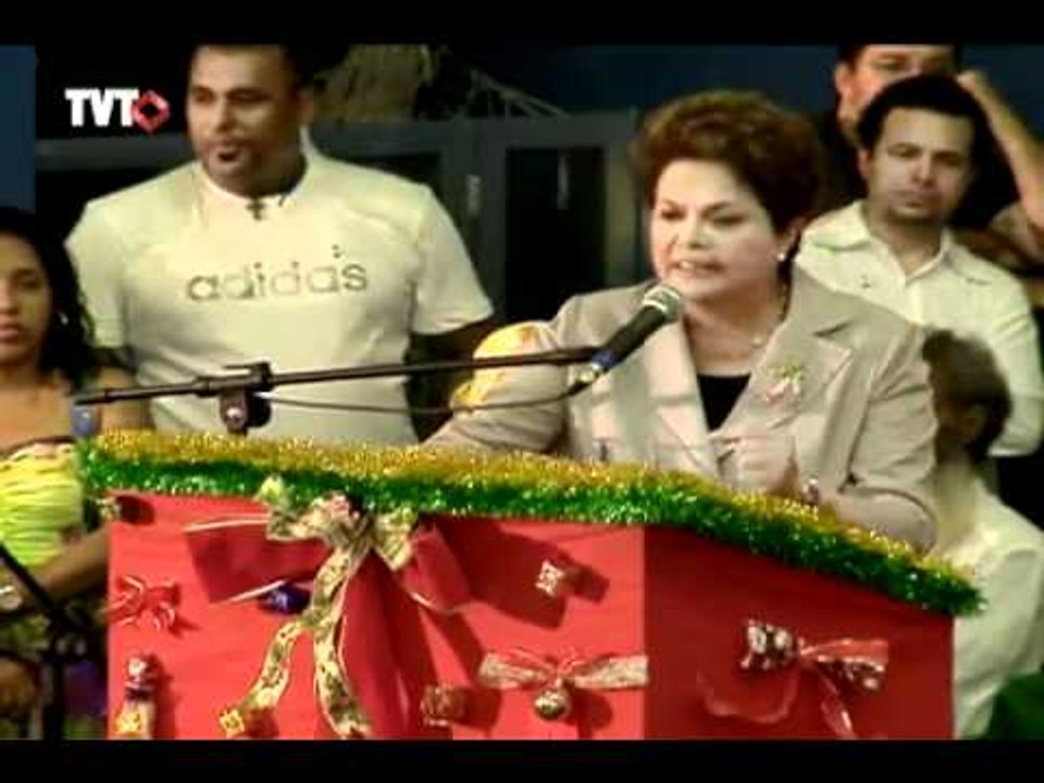 Dilma participa de evento com Catadores de Materiais Recicláveis