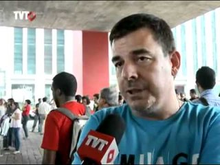 Professores fazem mobilização em São Paulo