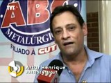 Atuação de Artur Henrique frente à CUT foi elogiada no Sindicato dos Metalúrgicos do ABC