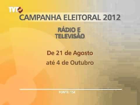 Campanha eleitoral 2012 está nas ruas