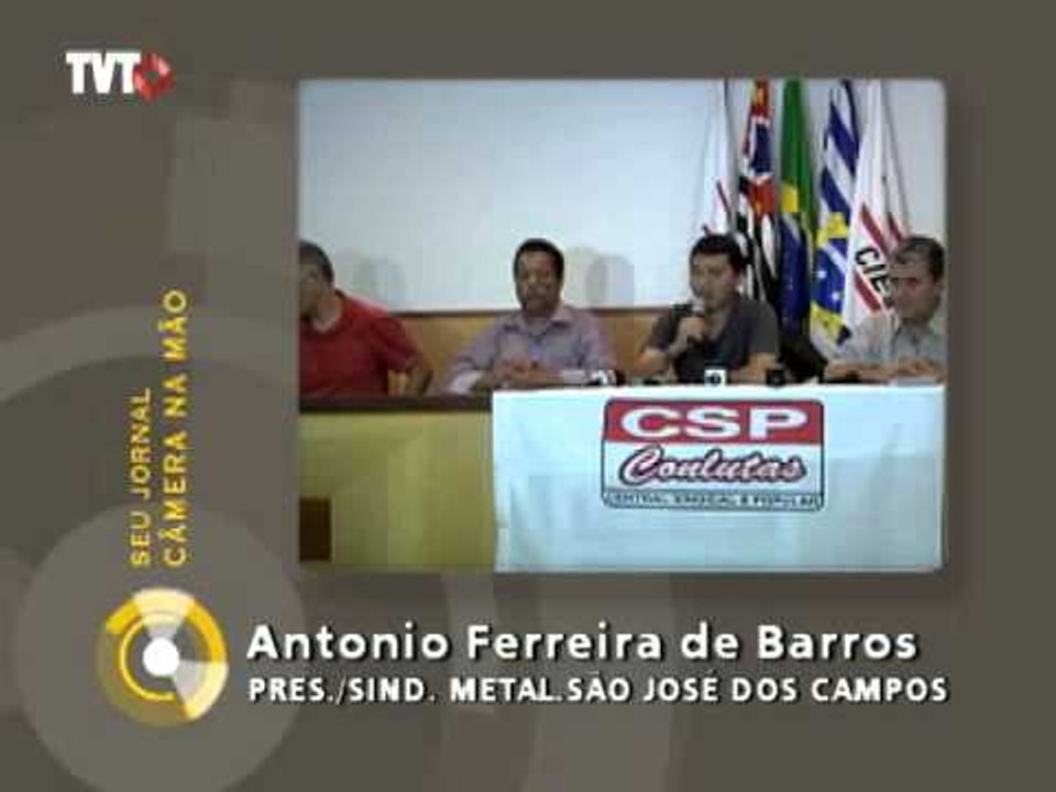 Metalúrgicos conseguem suspender 1840 demissões na GM de São José dos Campos