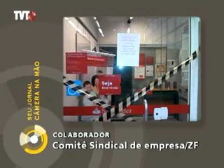 Metalúrgicos fecham agência bancária por causa dos altos juros