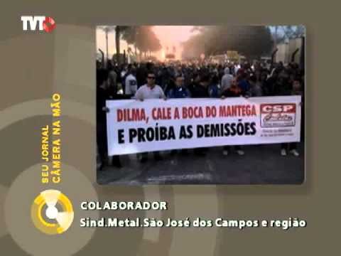 Contra demissões, metalúrgicos param a Via Dutra