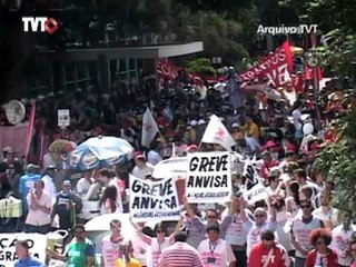 Tải video: Policiais federais entram no quarto dia de greve