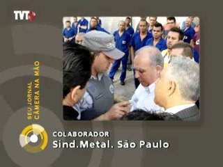 Trabalhadores protestam contra prisão de sindicalistas em São Paulo