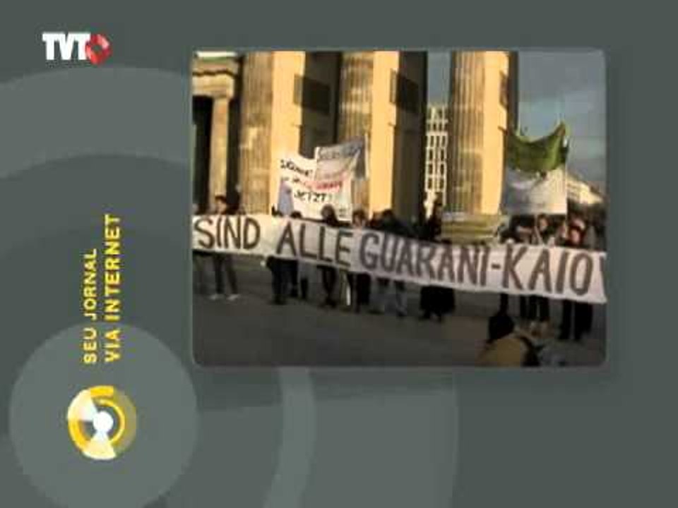 Alemanha: brasileiros e alemães realizam ato em favor dos índios Guarani-Kaiowá