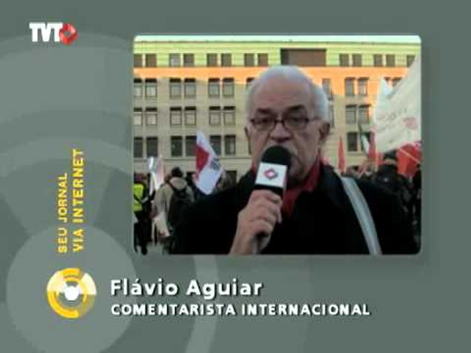 Trabalhadores europeus vão às ruas contra política de austeridade