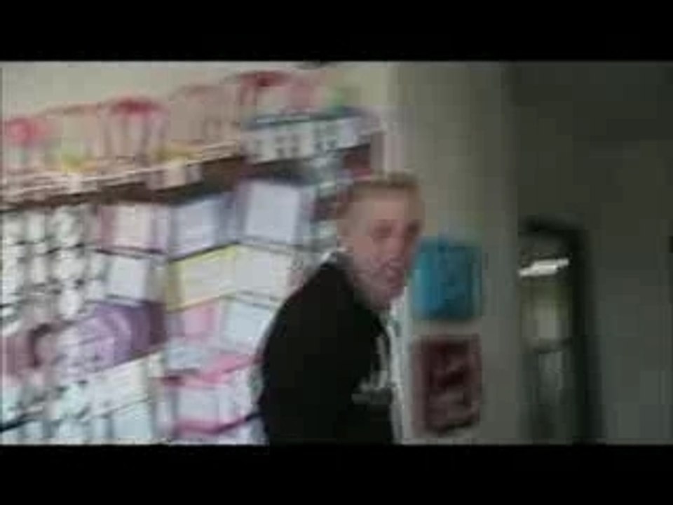 Tristan licking a pig fetus