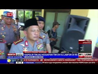 5 Kantong Jenazah Terduga Teroris Tiba di RS Bhayangkara