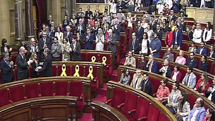 Quim Torra toma posse como presidente da Catalunha