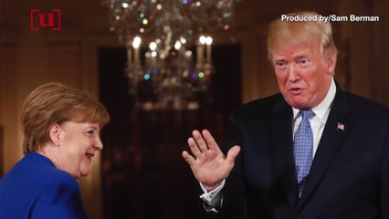 Donald Trump Showed Angela Merkel His Bedroom