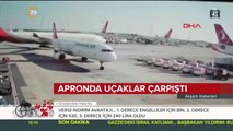 Uçaklar çarpıştı