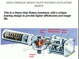 EXPLANATION OF ROTARY VALVE ACTUATOR PARTS