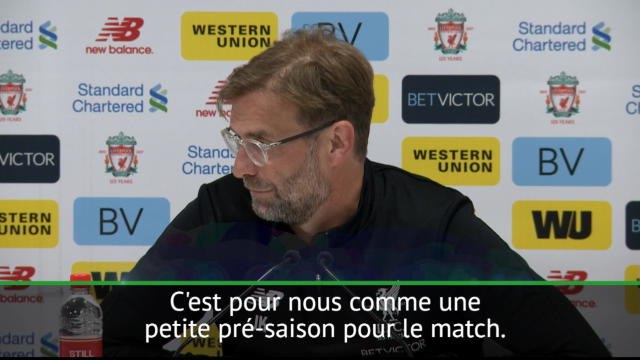 38e j. - Klopp : Les garçons ont besoin d'un peu de repos