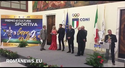 Pellegrini riceve il Premio Beppe Viola