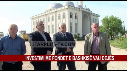 ASFALTOHET RRUGA PRANË XHAMISË NË BUSHAT