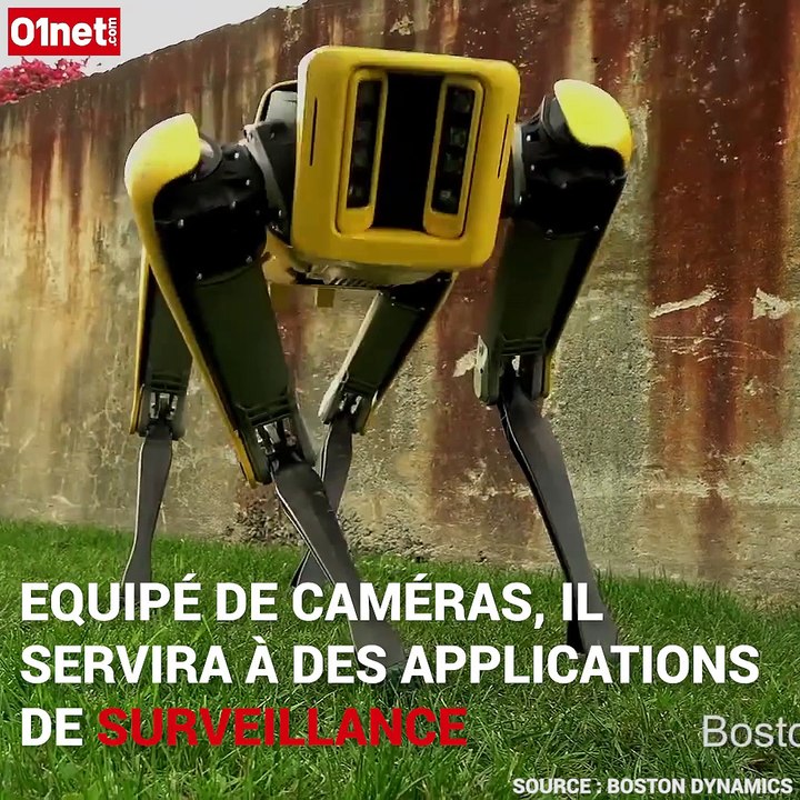 Le robot SpotMini de Boston Dynamics commercialisé en 2019