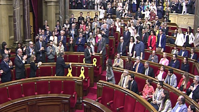 Quim Torra, investido presidente de la Generalitat