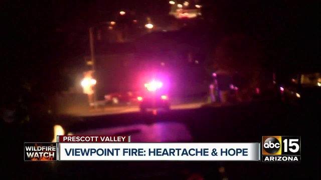 Residents return after evacuation order lifted from Viewpoint Fire