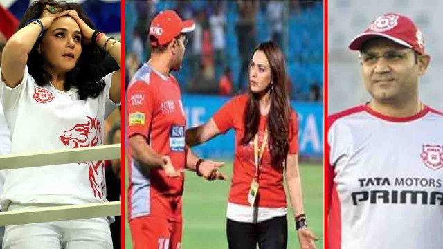 IPL 2018: Preity Zinta - Virendra Sehwag Break Silence on their FIGHT Rumours । वनइंडिया हिंदी