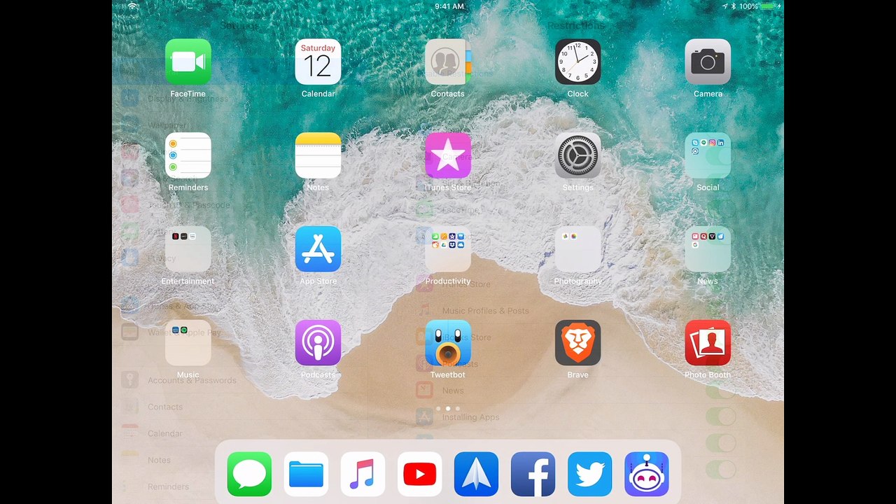 iPad & iPhone kids mode