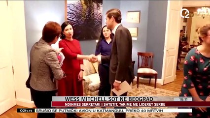 Wess Mitchell vizitë në Beograd - News, Lajme - Vizion Plus