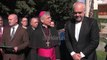 Rama i dorezon certifikatën e pronesine Kishes Katolike ne Elbasan