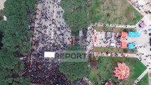 Report TV - Pamjet me dron nga dita e veres dhe spektakli i avionit mbi qiellin e Tiranës